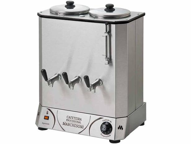 Cafeteira Elétrica Industrial Marchesoni - Profissional 8L Inox