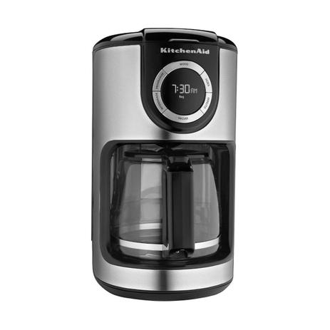 Cafeteira Elétrica KitchenAid Programável 2,8L com Filtro Preta 127 V KXA12ASANA Menor preço em Cafeteira Elétrica KitchenAid Programável 2,8L com Filtro Preta 127 V KXA12ASANA