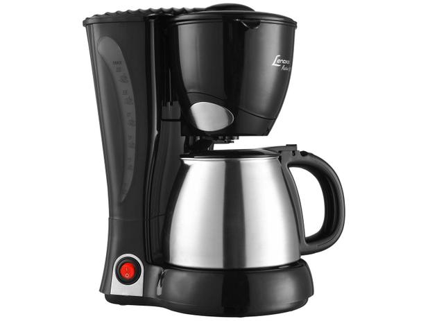 Cafeteira Elétrica Lenoxx Master Inox - 30 Xícaras Preta