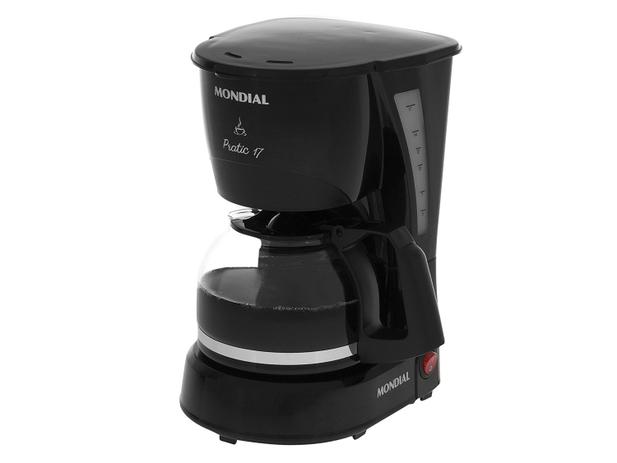 Cafeteira Elétrica Mondial Pratic NC-25 Preta - 17 Xícaras