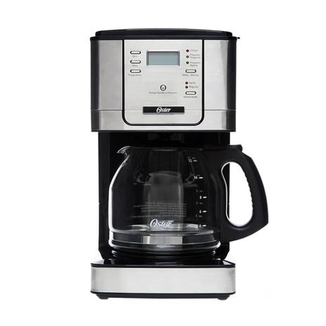 Cafeteira eletrica oster bvstdc4401 flavor programavel preta com inox jarra de vidro 1.4 litros Menor preço em Cafeteira eletrica oster bvstdc4401 flavor programavel preta com inox jarra de vidro 1.4 litros