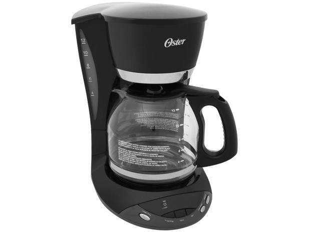 Cafeteira Elétrica Oster BVSTDCWX20B Preta - 12 Xícaras