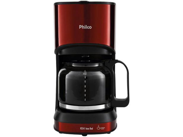 Cafeteira Britânia Capacidade 38 Cafés Preta Cafeteira Eletrica Philco Pcf41 Inox Red Vermelha E Preta 30 Xicaras Cafeteiras Eletricas E Acessorios Magazine Luiza