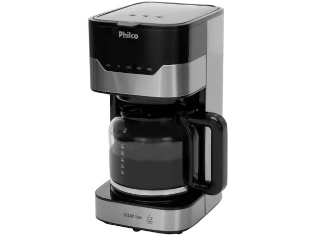 Cafeteira Elétrica Philco Platinum PCF38 - 38 Xícaras Prata e Preto