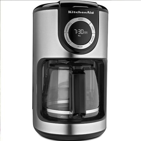 Cafeteira Elétrica Programável 1,9 Litro 127V Prata KitchenAid é ruim? Cafeteira Elétrica Programável 1,9 Litro 127V Prata KitchenAid é boa?
