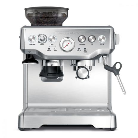 Cafeteira Elétrica Tramontina by Breville Express Pro em Aço Inox com Moedor 2L 127V Menor preço em Cafeteira Elétrica Tramontina by Breville Express Pro em Aço Inox com Moedor 2L 127V