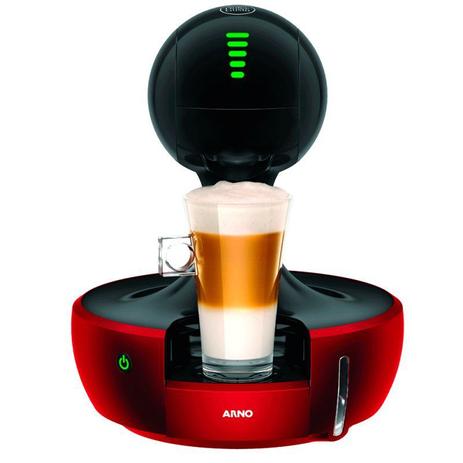 Cafeteira Expresso Arno Dolce Gusto Drop 220V Vermelha Automática Depósito de Cápsulas 1460W Menor preço em Cafeteira Expresso Arno Dolce Gusto Drop 220V Vermelha Automática Depósito de Cápsulas 1460W