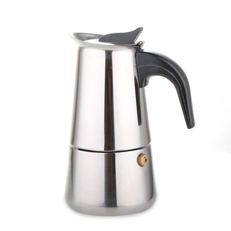 Cafeteira Expresso Italiana Para 6 Xícaras Aço Inox Baquelite (cabo) - Carisma Menor preço em Cafeteira Expresso Italiana Para 6 Xícaras Aço Inox Baquelite (cabo) - Carisma