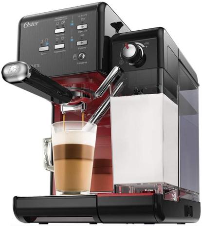 Cafeteira Expresso Oster PrimaLatte Evolution 19 Bar 127v Menor preço em Cafeteira Expresso Oster PrimaLatte Evolution 19 Bar 127v