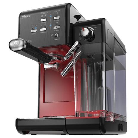 Cafeteira Expresso Oster PrimaLatte Vermelho II BVSTEM6701B