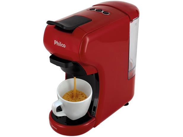 Cafeteira Expresso PCF19VP Philco de Cápsula - Vermelho 20 Bar Menor preço em Cafeteira Expresso PCF19VP Philco de Cápsula - Vermelho 20 Bar