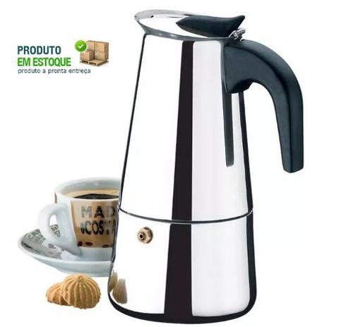 Cafeteira Italiana 9 Xícaras Inox - Coffechan Menor preço em Cafeteira Italiana 9 Xícaras Inox - Coffechan