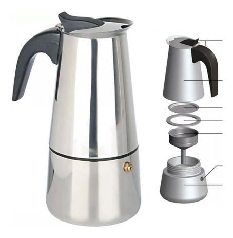 Cafeteira Italiana Aço Inox 9 xícaras 450ml - AY é boa?