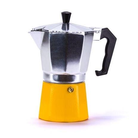 Cafeteira Italiana Aluminio 6 Cafes 300ML Amarela R.1705 Weck é boa?