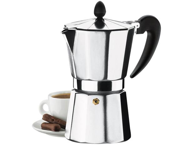 Cafeteira Italiana Alumínio Brinox Verona 2182/101 - 3 Xícaras Menor preço em Cafeteira Italiana Alumínio Brinox Verona 2182/101 - 3 Xícaras
