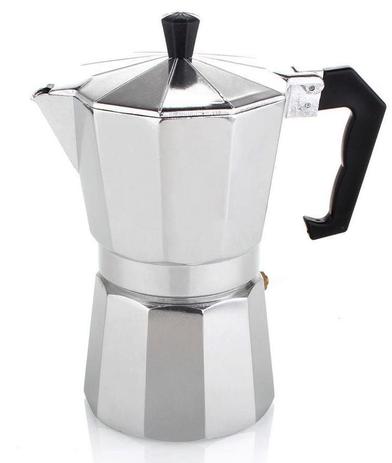 Cafeteira Italiana Alumínio Polido Média 9 Doses - Utifácil Menor preço em Cafeteira Italiana Alumínio Polido Média 9 Doses - Utifácil