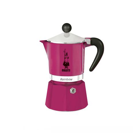 Cafeteira italiana Bialetti Rainbow 3 xícaras pink Menor preço em Cafeteira italiana Bialetti Rainbow 3 xícaras pink