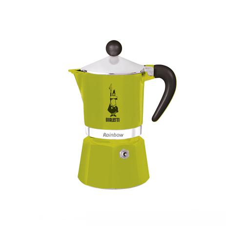 Cafeteira italiana Bialetti Rainbow 3 xícaras verde Menor preço em Cafeteira italiana Bialetti Rainbow 3 xícaras verde