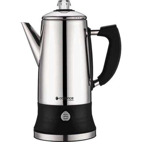 Cafeteira Italiana Elétrica Inox Cadence 220V Menor preço em Cafeteira Italiana Elétrica Inox Cadence 220V
