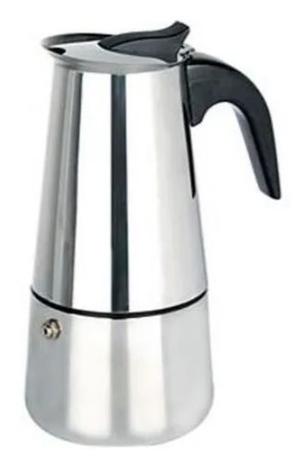 Cafeteira Italiana Expresso 4 Xícaras Aço Inox - expresso maker Menor preço em Cafeteira Italiana Expresso 4 Xícaras Aço Inox - expresso maker