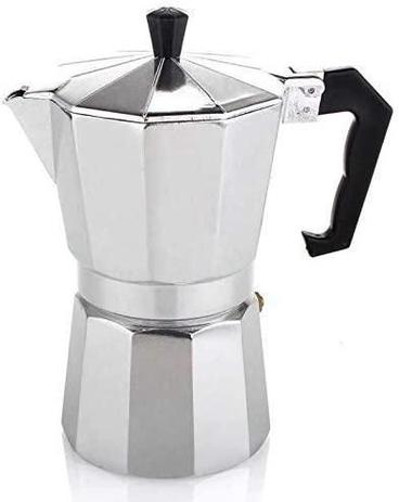 Cafeteira italiana moka empresso faz 3 xicaras de café manual em aluminio - MAKEDA Menor preço em Cafeteira italiana moka empresso faz 3 xicaras de café manual em aluminio - MAKEDA