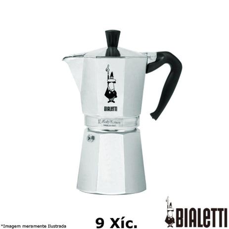 Cafeteira Italiana Moka Express 9 Xícara - Bialetti Menor preço em Cafeteira Italiana Moka Express 9 Xícara - Bialetti