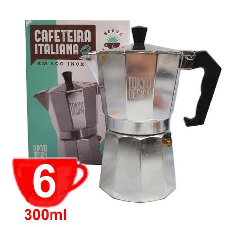 Cafeteira Italiana Moka Express Faz 6 Xícaras Café Aço - MULTIART é boa?