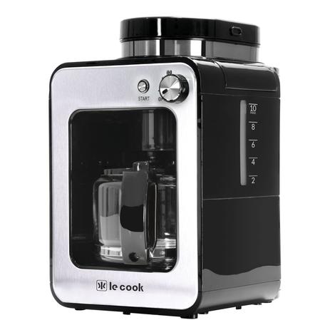 Cafeteira Maquina de Café Automática Compacta Moedor de Grãos e Ervas de Chá - Le Cook é ruim? Cafeteira Maquina de Café Automática Compacta Moedor de Grãos e Ervas de Chá - Le Cook é boa?