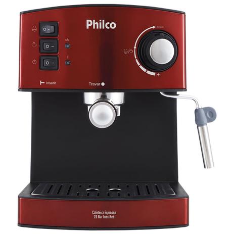 Cafeteira Philco Expresso 20 Bar Inox Red é boa?