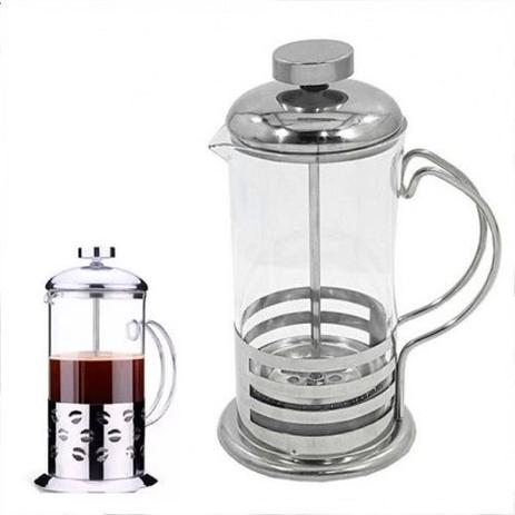 Cafeteira Prensa Francesa Cremeira 350 Ml Inox Vidro Café - Wincy Menor preço em Cafeteira Prensa Francesa Cremeira 350 Ml Inox Vidro Café - Wincy