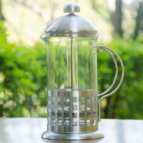 Cafeteira Prensa Francesa French Press 350ml Vidro Inox Café - Geral Menor preço em Cafeteira Prensa Francesa French Press 350ml Vidro Inox Café - Geral