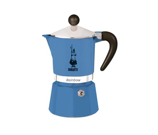 Cafeteira rainbow azul 3 xicaras - Bialetti Menor preço em Cafeteira rainbow azul 3 xicaras - Bialetti