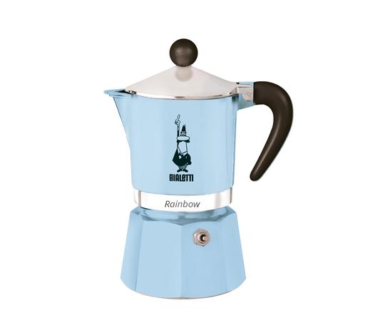 Cafeteira rainbow azul clara 3 xicaras - Bialetti Menor preço em Cafeteira rainbow azul clara 3 xicaras - Bialetti