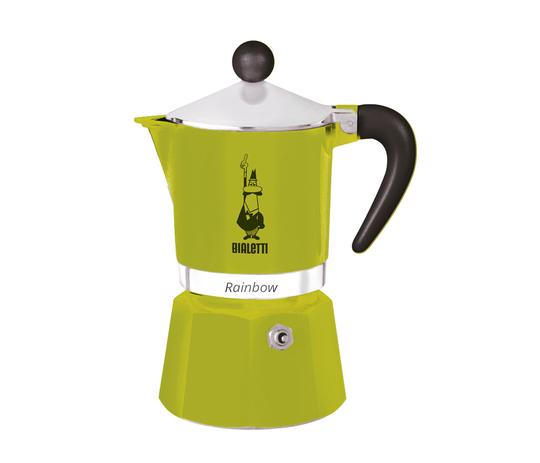 Cafeteira rainbow verde 3 xicaras - Bialetti Menor preço em Cafeteira rainbow verde 3 xicaras - Bialetti