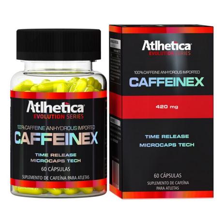 Menor preço em CaffeineX 420mg Cafeína - 60 Cápsulas - Atlhetica - Atlhetica nutrition