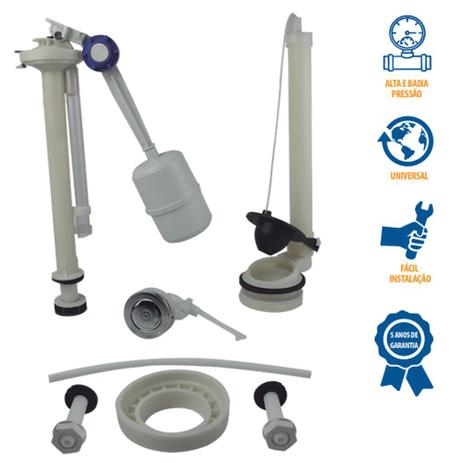 Caixa Acoplada Com Acionamento Superior Kit de Reparo Completo Egaplast Menor preço em Caixa Acoplada Com Acionamento Superior Kit de Reparo Completo Egaplast