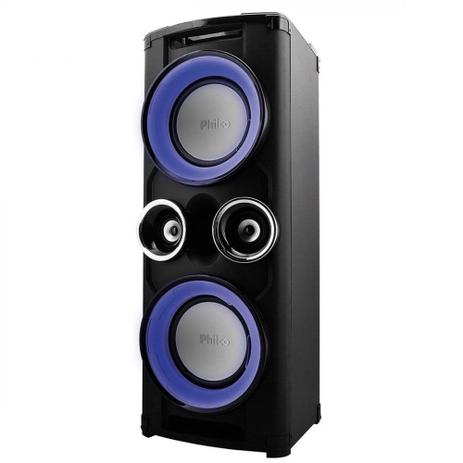 Caixa Acústica Philco com Rodas e Alça PHT12000 Menor preço em Caixa Acústica Philco com Rodas e Alça PHT12000