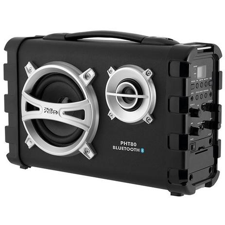 Caixa Acústica Philco PHT80 Com Conexão Bluetooth Menor preço em Caixa Acústica Philco PHT80 Com Conexão Bluetooth