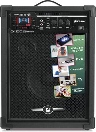 Caixa amplificada 8 50 rms usb/bluetooth/fm/sd - ca 150 bt - Frahm Menor preço em Caixa amplificada 8 50 rms usb/bluetooth/fm/sd - ca 150 bt - Frahm