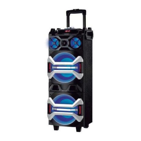 Caixa Amplificada Mondial Power Bluetooth CM-07 USB Cartão SD e Entrada para Microfone - 300W RMS Menor preço em Caixa Amplificada Mondial Power Bluetooth CM-07 USB Cartão SD e Entrada para Microfone - 300W RMS