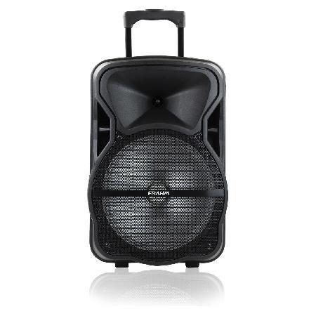 Caixa Amplificada Multiuso FRAHM CM 600 BT USB/SD/FM/BT 200W RMS Microfone sem Fio Controle Remoto com Bateria Interna 31353 Menor preço em Caixa Amplificada Multiuso FRAHM CM 600 BT USB/SD/FM/BT 200W RMS Microfone sem Fio Controle Remoto com Bateria Interna 31353