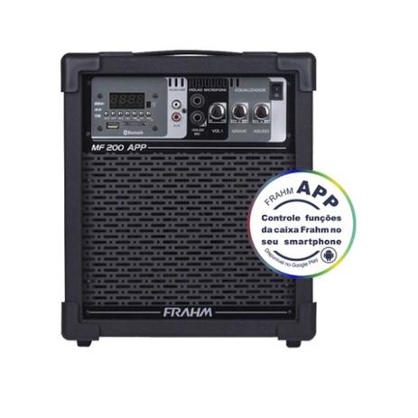 Caixa Amplificada Multiuso MF200APP 6 Polegadas 60W Frahm Menor preço em Caixa Amplificada Multiuso MF200APP 6 Polegadas 60W Frahm