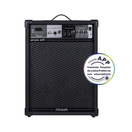 Caixa Amplificada Multiuso MF600APP 10 Polegadas 100W Frahm Menor preço em Caixa Amplificada Multiuso MF600APP 10 Polegadas 100W Frahm