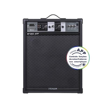 Caixa Amplificada Multiuso MF800APP 12 Polegadas 120W Frahm Menor preço em Caixa Amplificada Multiuso MF800APP 12 Polegadas 120W Frahm