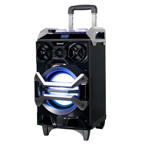 Caixa Amplificadora ACA-252 Bluetooth, Entradas USB e Auxilar, Rádio FM, MP3, Microfone sem Fio Incluso, 200W RMS - Amvox Menor preço em Caixa Amplificadora ACA-252 Bluetooth, Entradas USB e Auxilar, Rádio FM, MP3, Microfone sem Fio Incluso, 200W RMS - Amvox