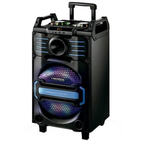 Caixa Amplificadora Mondial CM-09 Multi Connect Entradas USB Bluetooth e SD Entrada para Microfone 240W RMS Menor preço em Caixa Amplificadora Mondial CM-09 Multi Connect Entradas USB Bluetooth e SD Entrada para Microfone 240W RMS