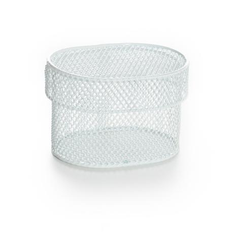Caixa Aramada decorativo Oval Branco Dec. Festas - Cromus Menor preço em Caixa Aramada decorativo Oval Branco Dec. Festas - Cromus