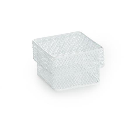Caixa Aramada decorativo Quadrada Branco Dec. Festas - Cromus Menor preço em Caixa Aramada decorativo Quadrada Branco Dec. Festas - Cromus