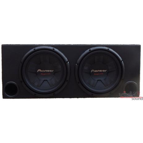 Caixa com 2 Subwoofer Pioneer TS-W311 400WRMS 12 Pol - Vinisound Menor preço em Caixa com 2 Subwoofer Pioneer TS-W311 400WRMS 12 Pol - Vinisound