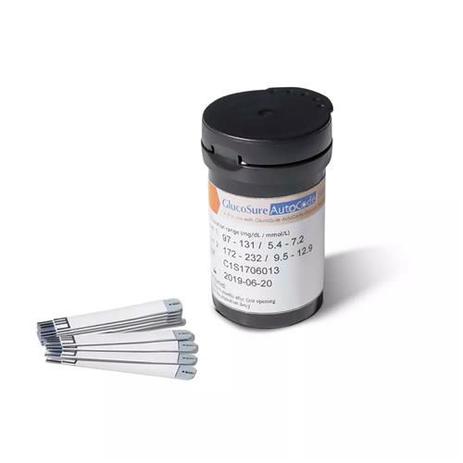 Caixa com 50 tiras para Glicosimetro Multilaser - HC130 Menor preço em Caixa com 50 tiras para Glicosimetro Multilaser - HC130